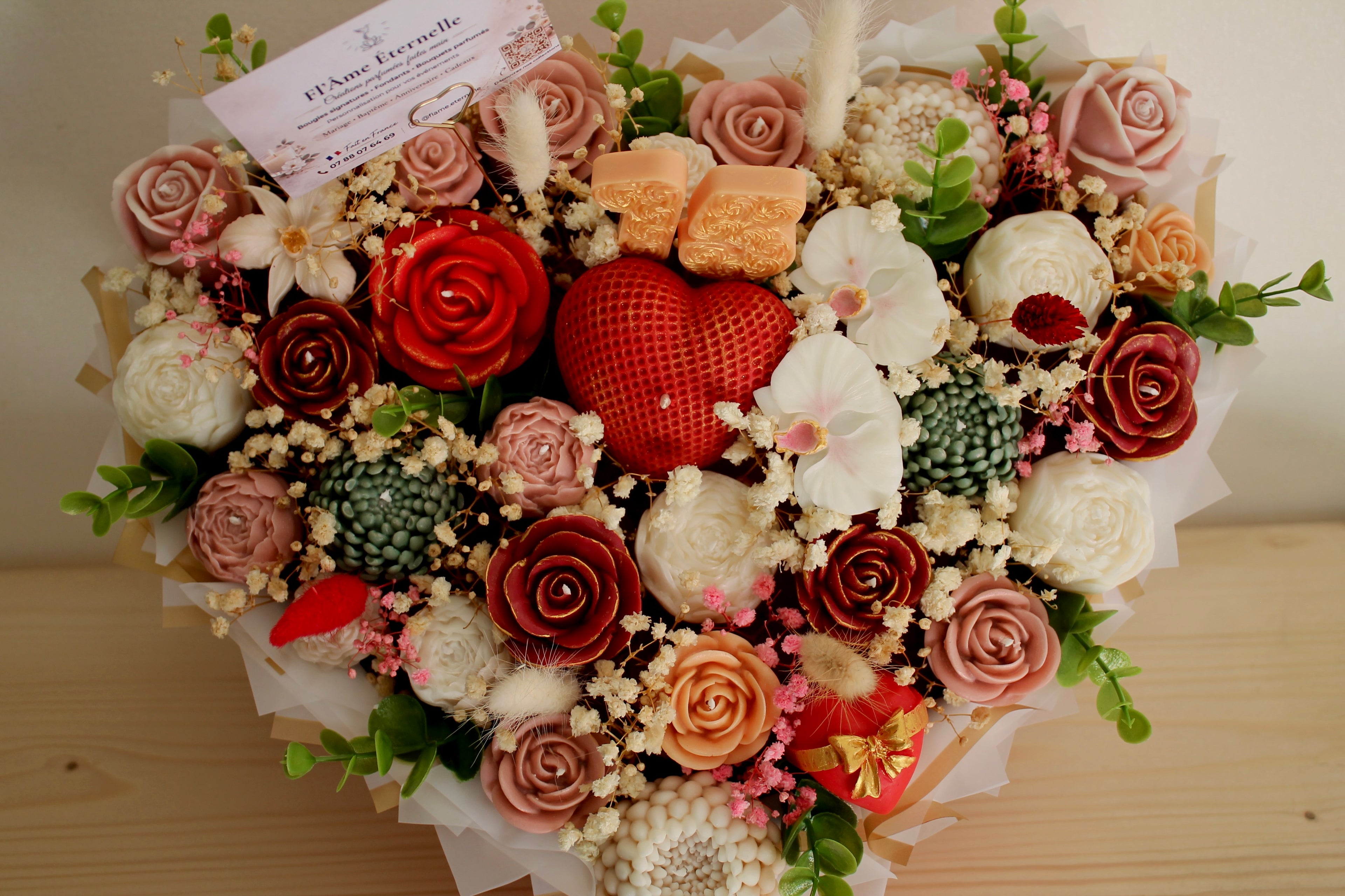 Bouquet sur mesure de rencontre fondants et bougies