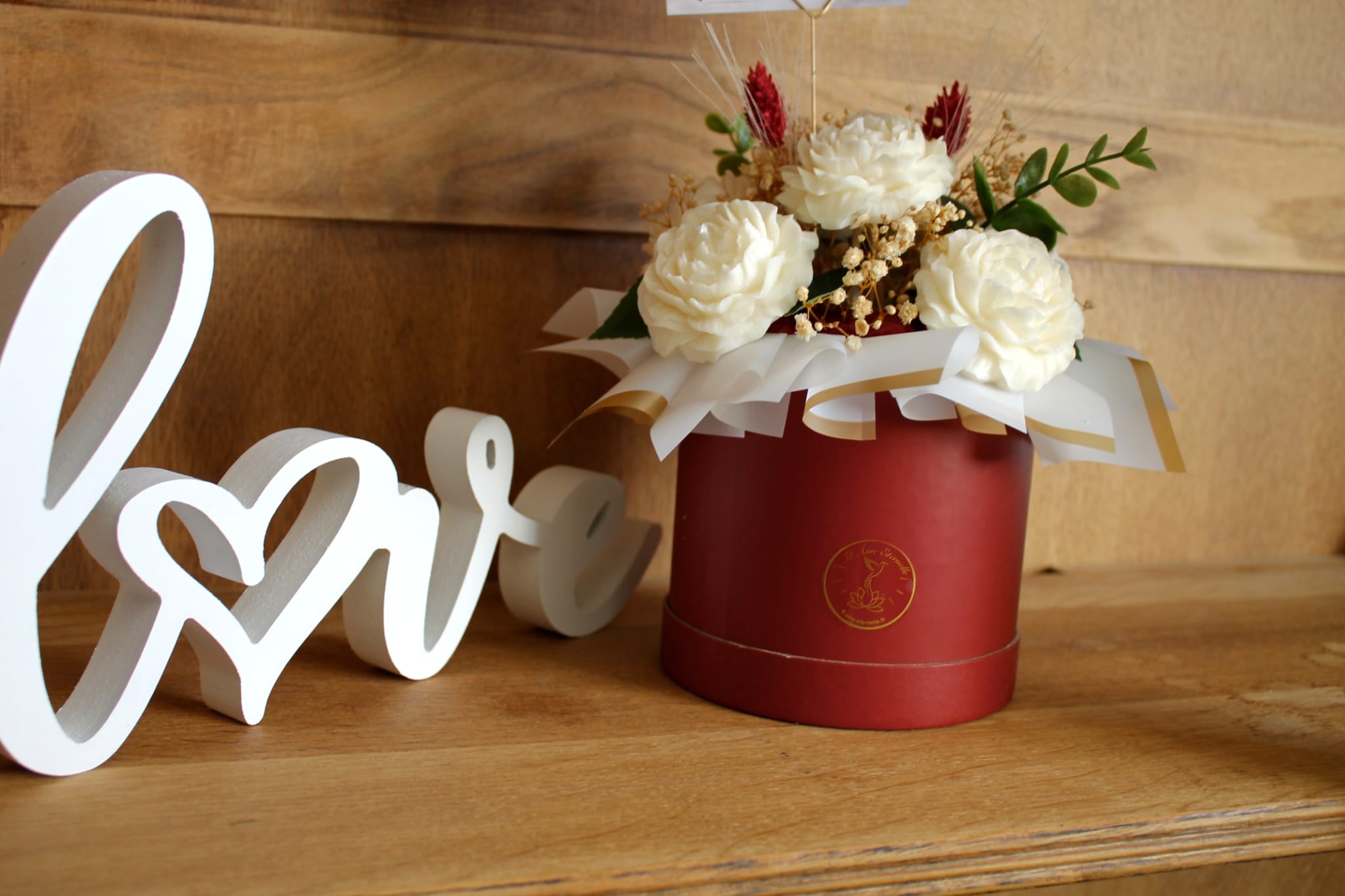 Bouquet de bougie - Douceur Satinée