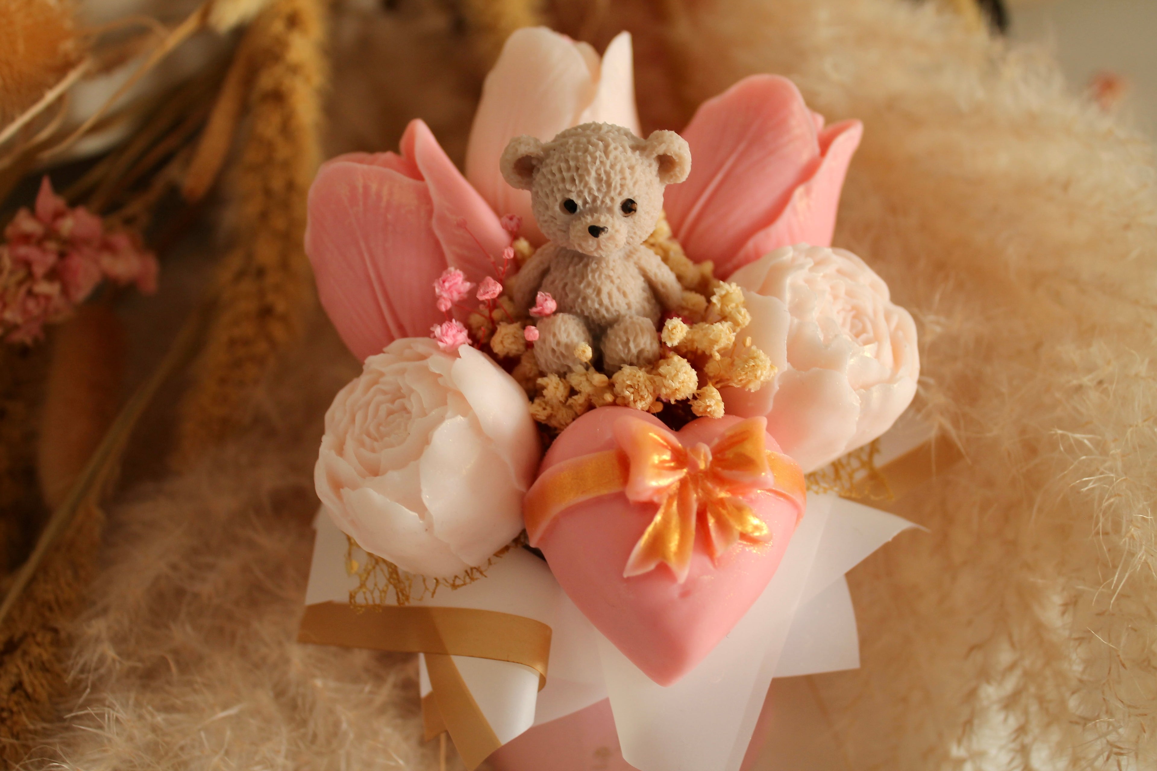 Fondant - Le Bouquet Tendresse Éternelle