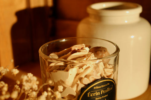 Bougie Gourmande - Écrin Praliné