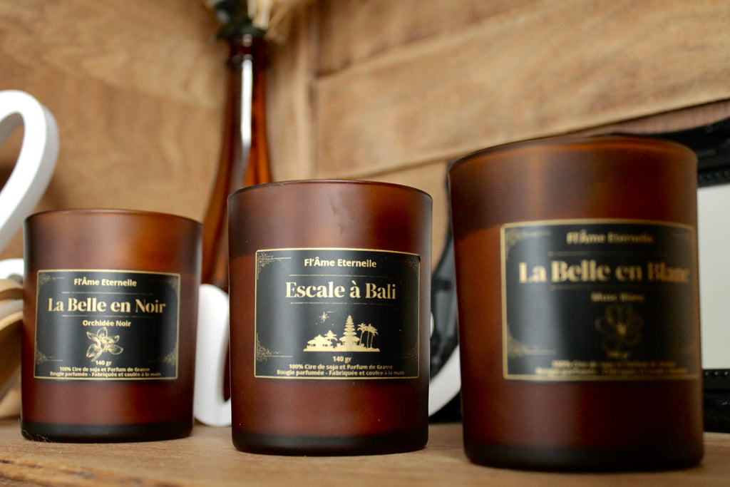 Bougie Signature La Belle en Noir