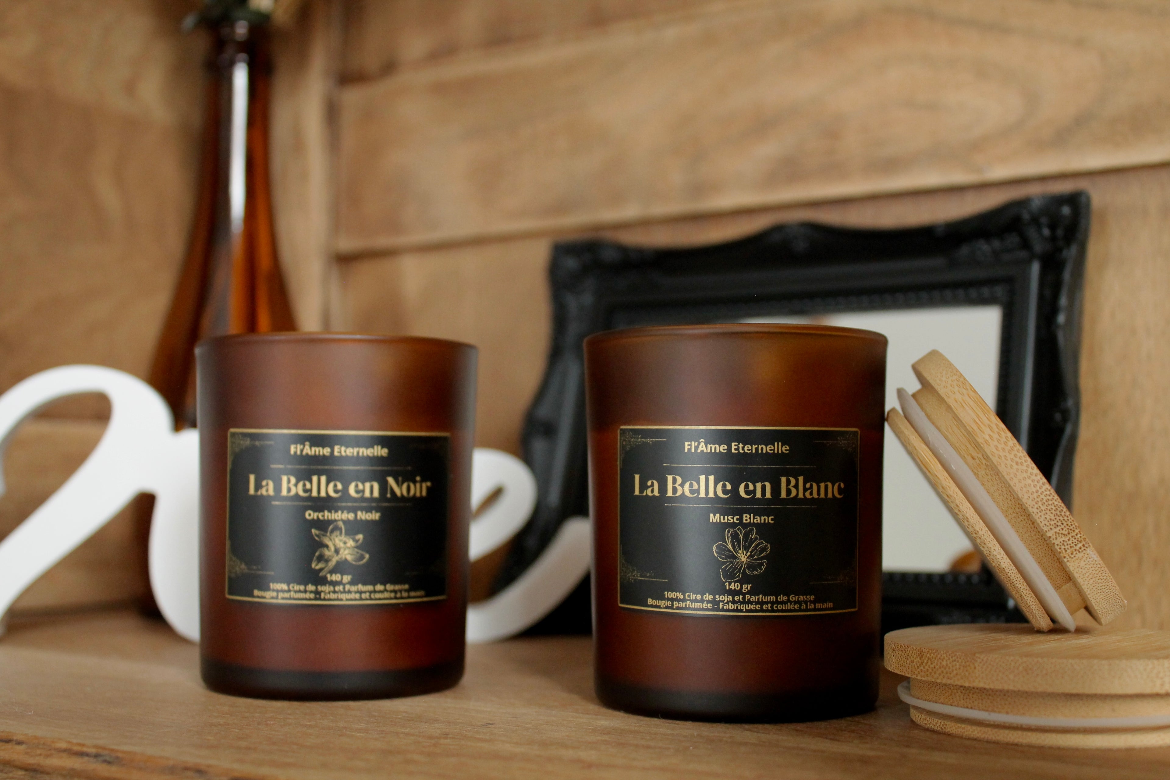 Bougie Signature La Belle en Noir